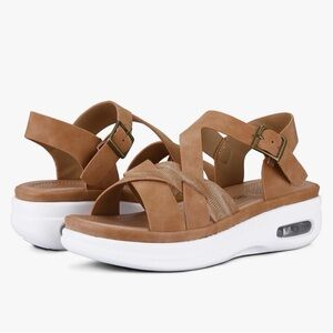 Mysoft Platform Sandals size 11